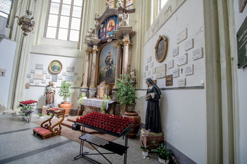 Minoritenplatz in Wien an einem Sommertag