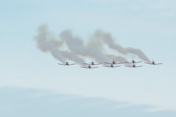 Air Show - Airplanes acrobatic show ,  Malta 
