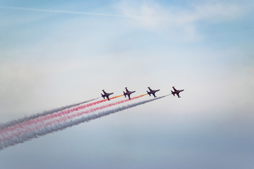 Air Show - Airplanes acrobatic show ,  Malta 