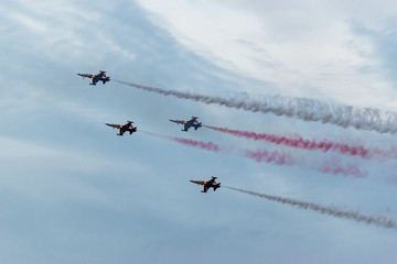Air Show - Airplanes acrobatic show ,  Malta 