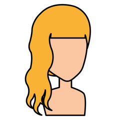 beautiful woman shirtless avatar character