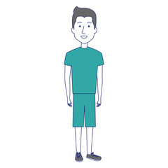 young man avatar character