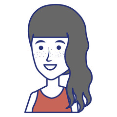 beautiful woman avatar character