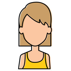 beautiful woman avatar character