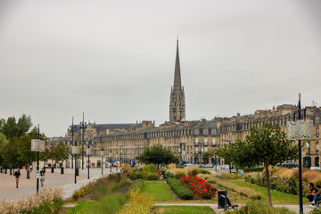 cityscape of Bordeaux