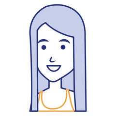 beautiful woman avatar character