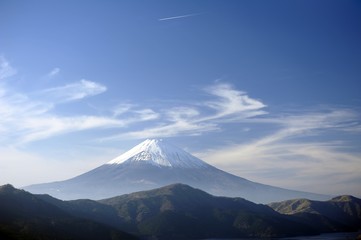 大観山から見た富士山