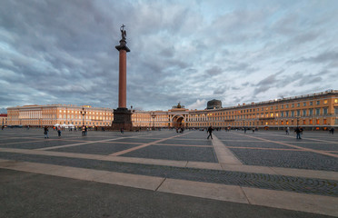 Fototapeta na wymiar Palace Square, St. Petersburg