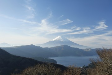 Obraz premium 大観山から見た富士山