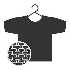 Clean laundry hanging icon vector illustration design