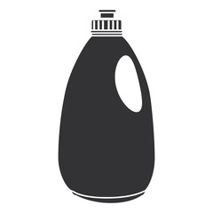 cleaner bottle laundry product vector illustration design