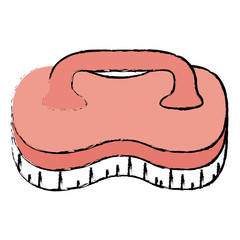 handle brush cleaner icon vector illustration design