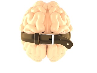 Brain squeezed by tight belt © Talaj