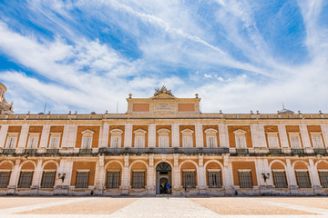 Fototapeta premium Royal Palace of Aranjuez, Madrid, Spain