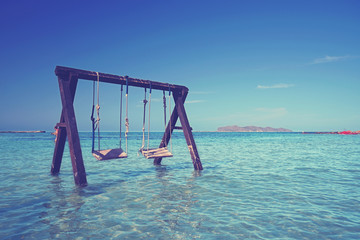 Obraz premium Urlaub am Meer