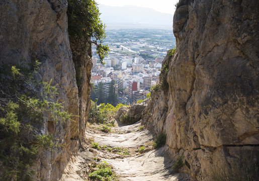 Vistas a la ciudad de Cullera
