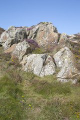 Rocks at South Stack, Holy Island; Anglesey; Wales