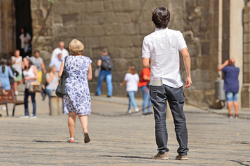 Tourist in Toledo- Spain