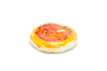 Chinese pastry, moon cake ,isolated on white background