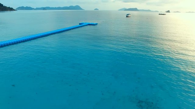 aerial view of nyang oo phee island andaman sea  myanmar 