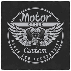 Vintage label design