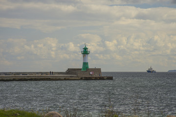 Fototapeta premium Rügen Sassnitz Hafen