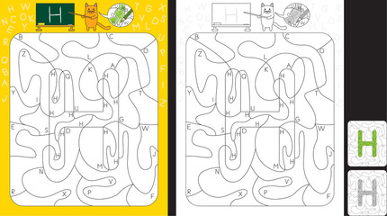 Alphabet Learning Worksheet