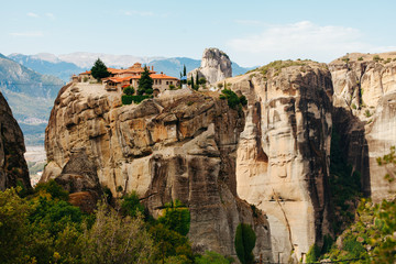 Fototapeta na wymiar Monastery Holy Trinity , Meteora , Greece