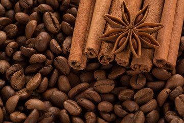 Coffee with cinnamon