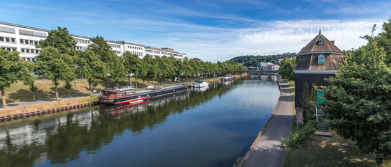 Die Saar in Saarbrücken