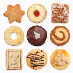 Verschiedene Kekse, Collage 2