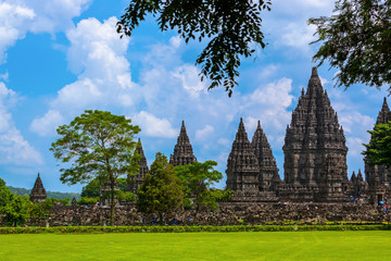 Prambanan temple near Yogyakarta on Java island - Indonesia