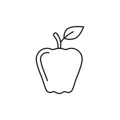Apple vector icon