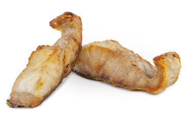 A dish of grilled sturgeon