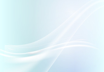 abstract light blue line curve background