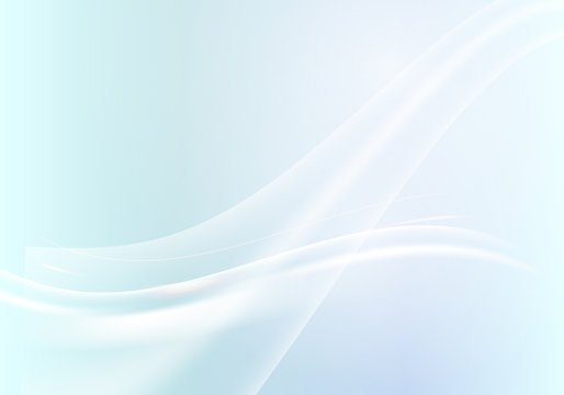 abstract light blue line curve background