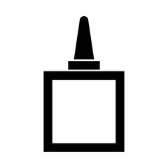 Glue black icon .
