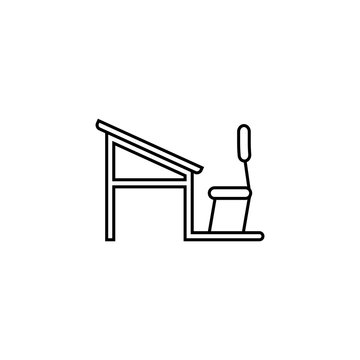 Drawing Table Vector Icon