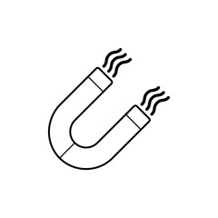 Magnet vector icon