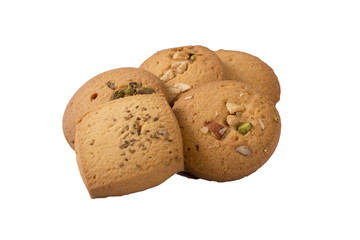 isolate mix bakery biscuits set
