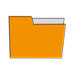 file folder icon image vector illustration design 
