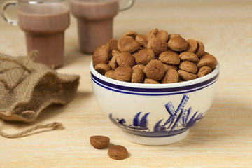  Traditional Dutch gingerbread cookies for sinterklaas