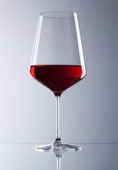 red wine glas
