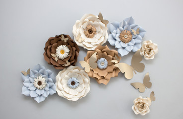 Paper flowers