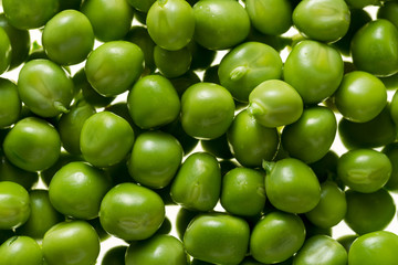 Green peas kernels