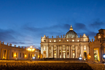 Saint Peter's Square in Vatican