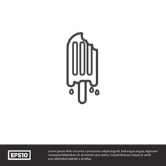 Icecream vector icon