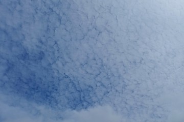 Fototapeta na wymiar White cloud and blue sky background.