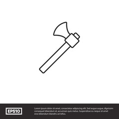 Axe vector icon