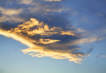Sky near Belogradchik. Bulgaria